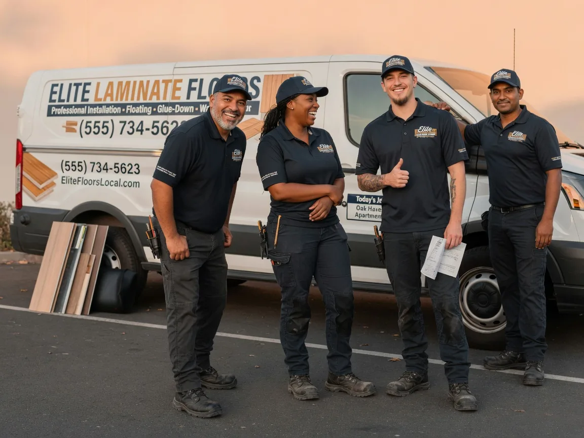 Laminate flooring installation company in Richwood, OH